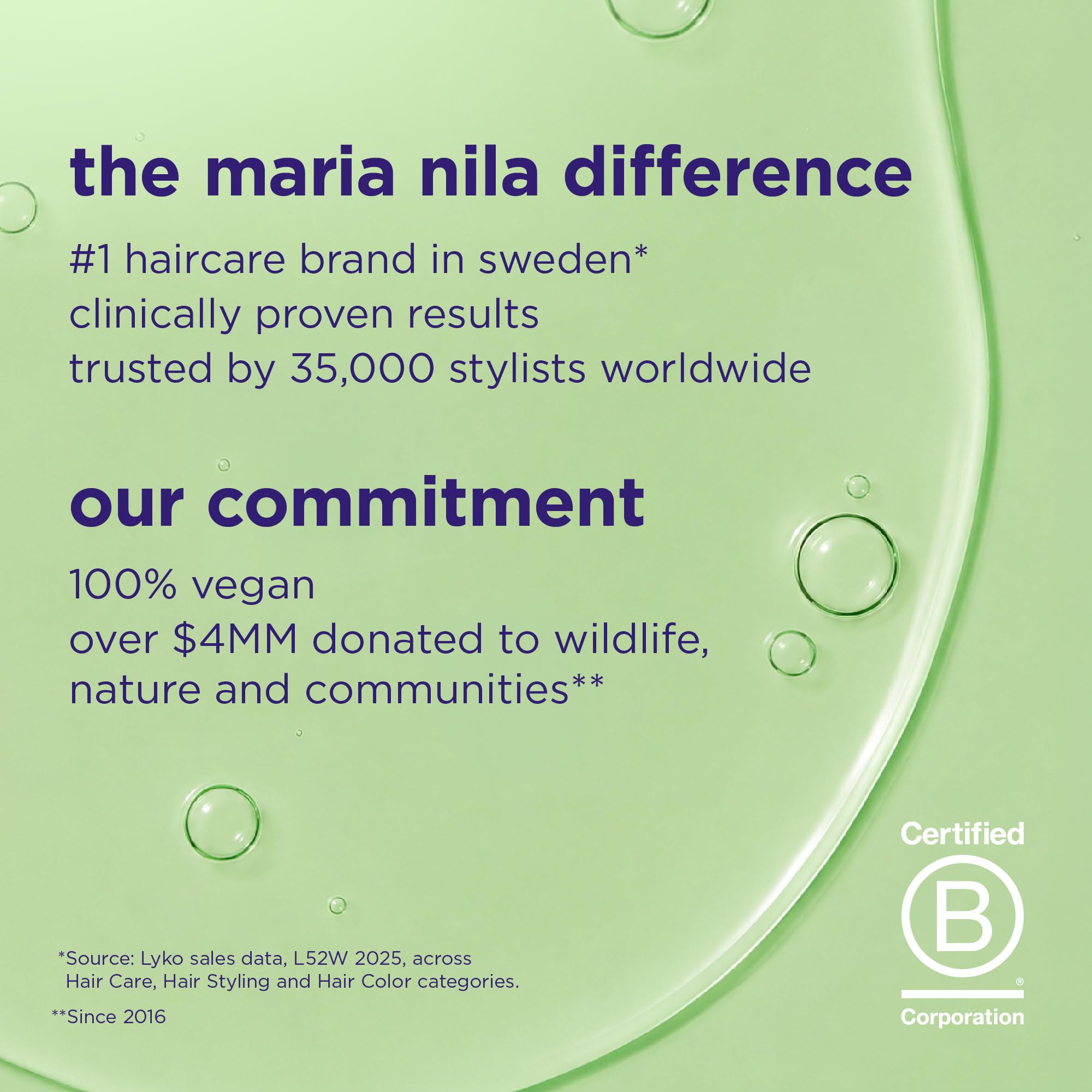 Maria Nila Bond Builder Leave-In Hair Repair Treatment – Strengthens Damaged Hair, Helps Repair Broken Hair Bonds, Reduces Breakage & Frizz, Heat Protectant up to 450°F, Vegan & Color Safe, 5.1 fl oz