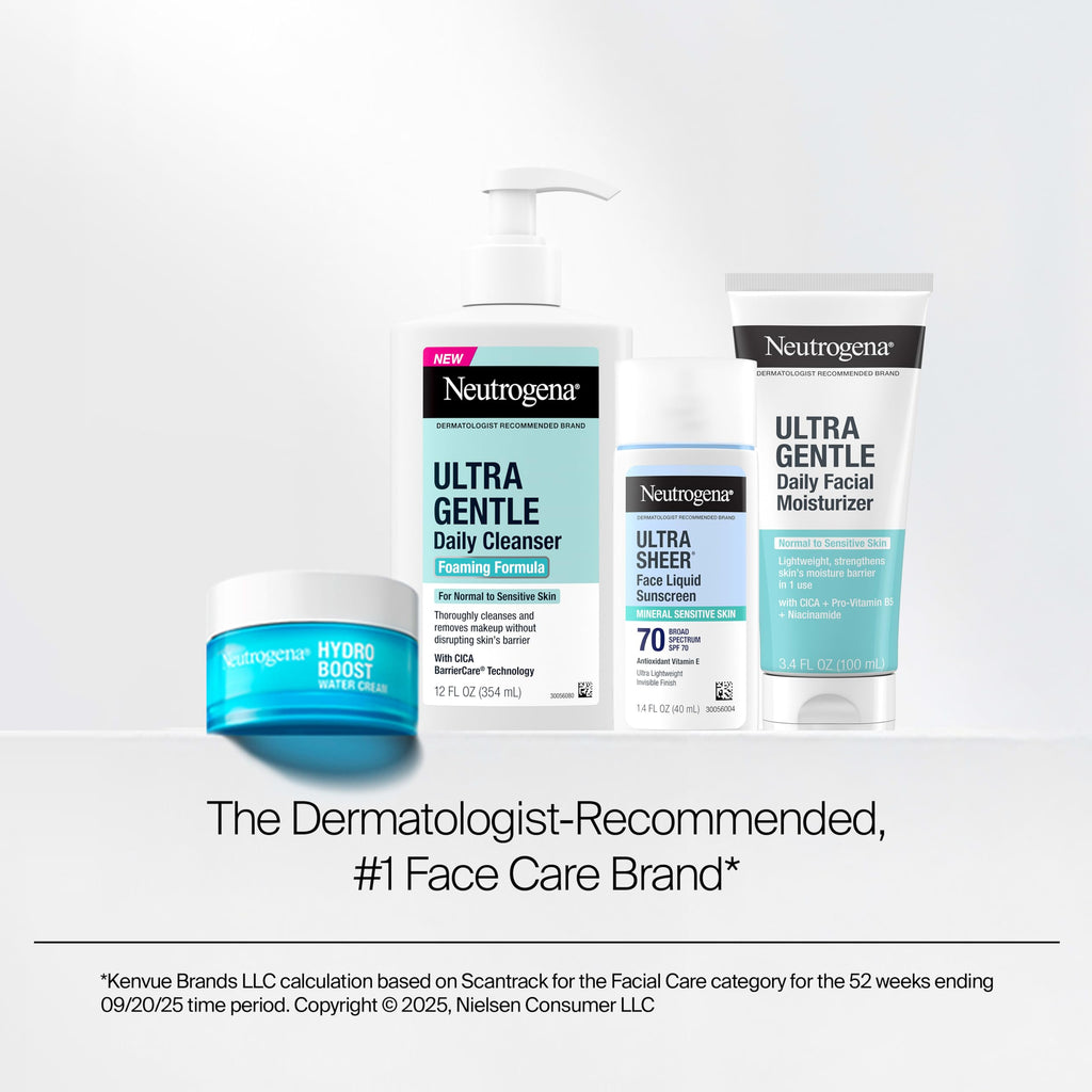 Neutrogena Makeup Remover Micellar Wipes for Face Daily Gently Removes Oil Dirt and Waterproof Makeup in a Simple Fully Plant-Based Cloth, 2 pack of 25 ct