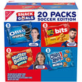 Nabisco Snacks Variety Pack, OREO Minis, Nutter Butter Bites, CHIPS AHOY! Minis Cookies, and RITZ Bits Cheese Sandwich Crackers, 20 Snack Packs