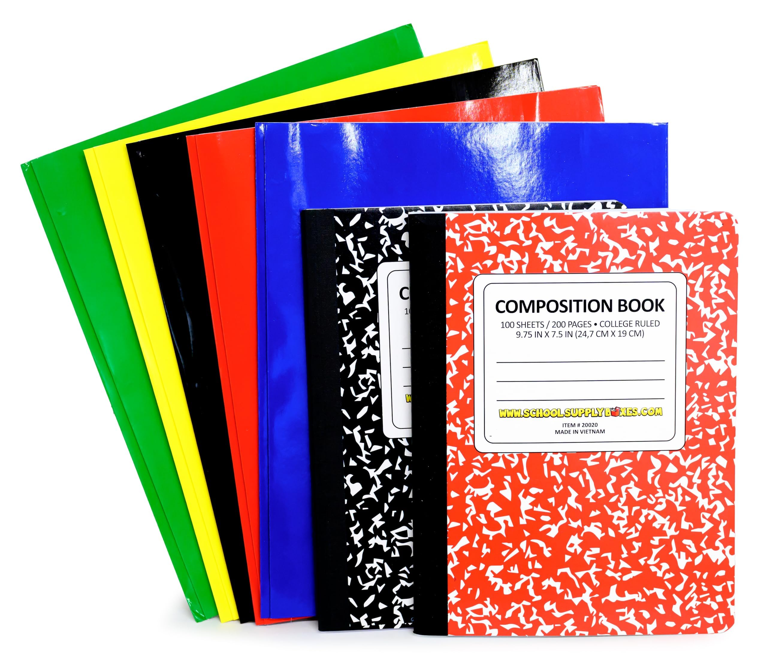 Ultimate High School and College Bundle | 1 Box | School Supply Boxes - Back to School Essentials | Includes Notebooks, Tab Dividers, Pencils, Highlighters, & More