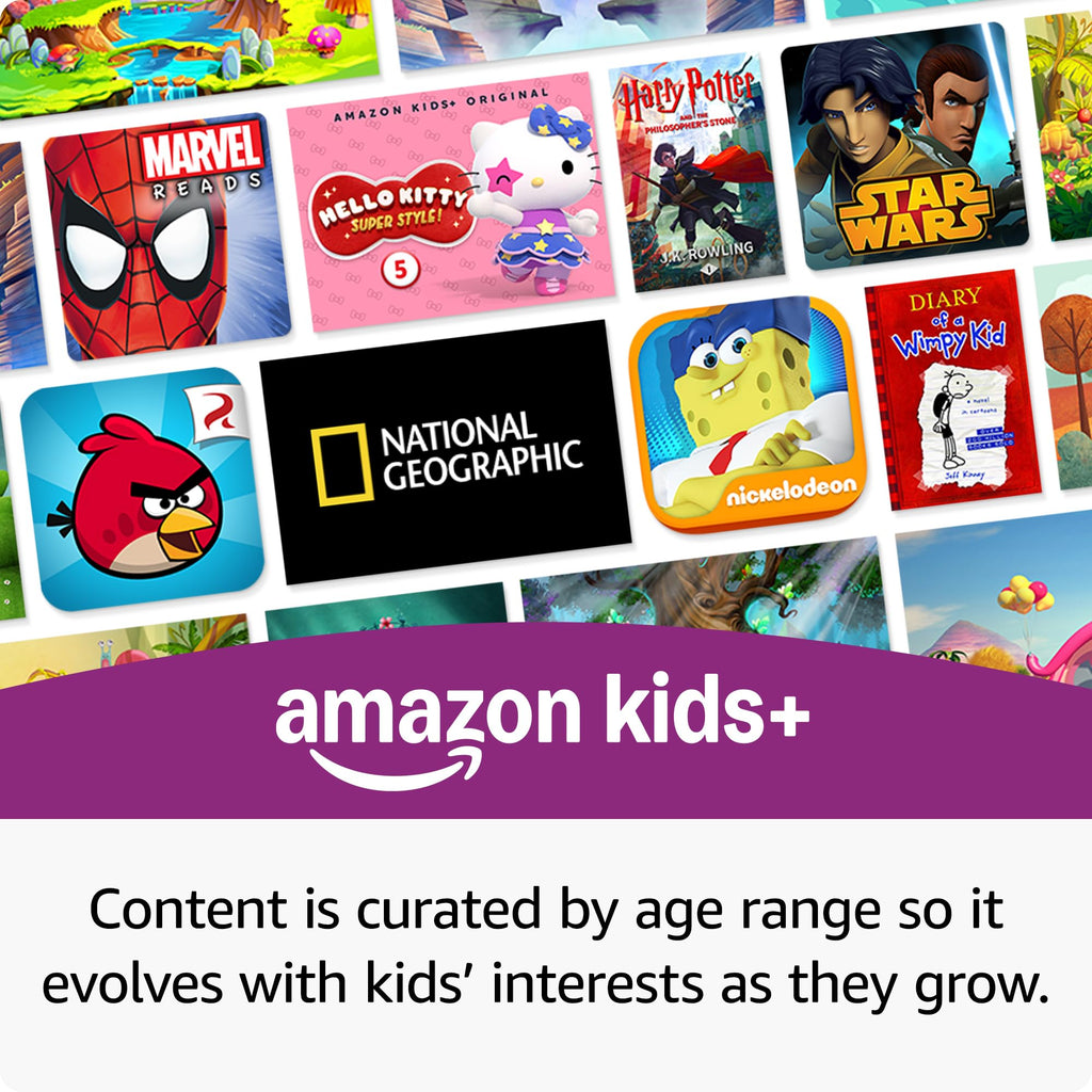 Amazon Kids Entertainment Device Bundle Including Fire HD 8 Kids Pro Tablet (32GB, Hello Teal) + Echo Dot Kids (Owl)