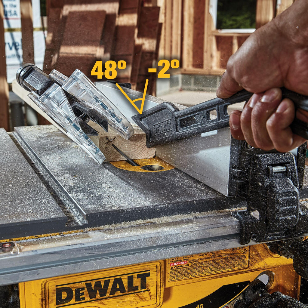 DEWALT 15 Amp 8-1/4 in. Compact Portable Jobsite Table Saw (DWE7485)